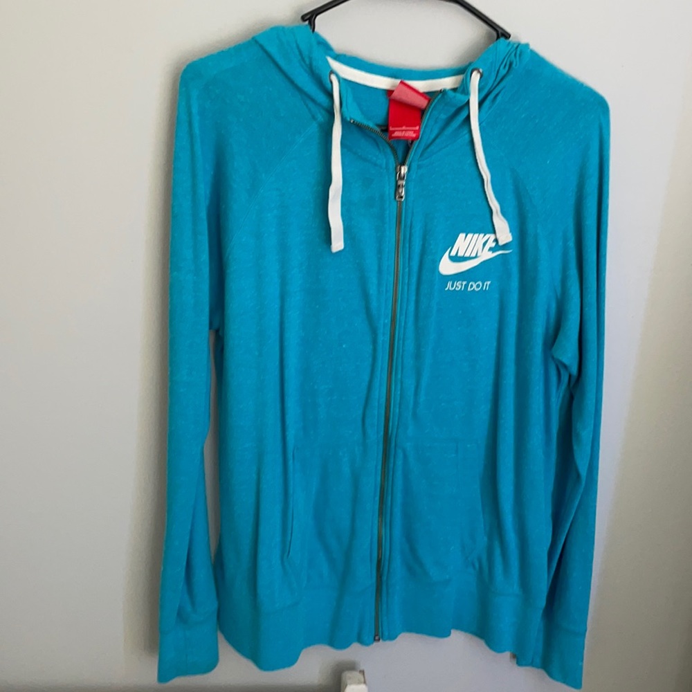 BLUE NIKE JACKET! NEVER WORN!